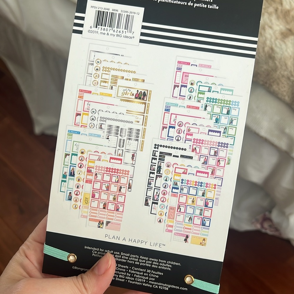 The Happy Planner Rong Rong Everyday Mini Sticker Book (NEW) - Picture 2 of 2